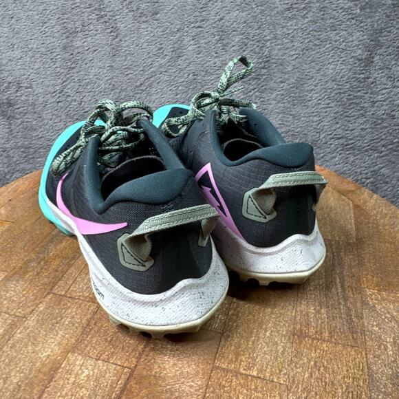 Nike Air Zoom Terra Kiger Women's Trail Running Shoes 7.5 Pink Blue Cotton Candy - Picture 7 of 9